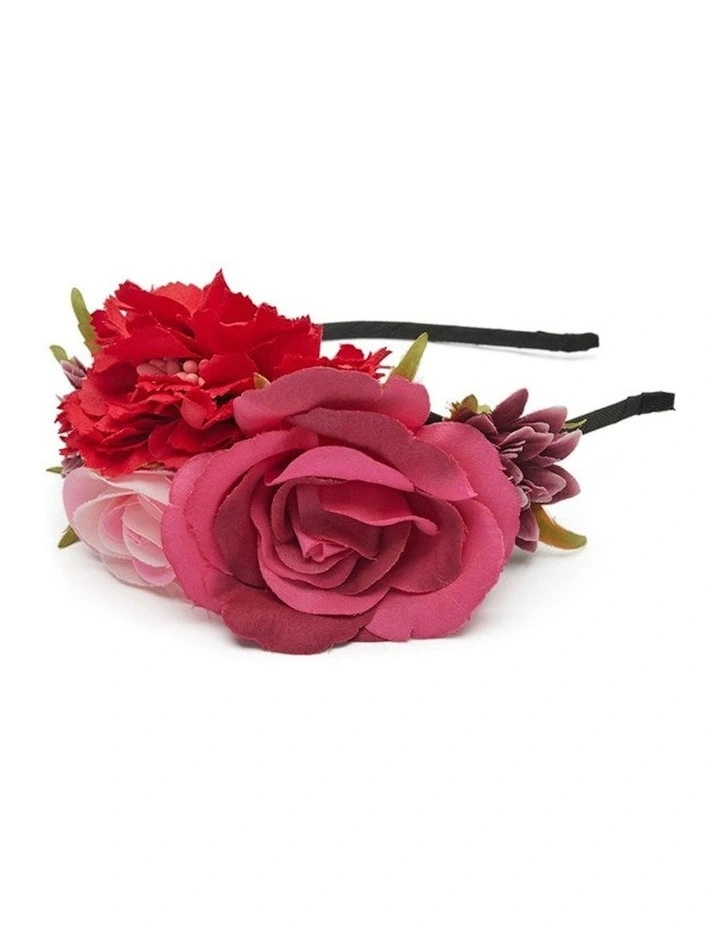 Ivy Headpiece in Pink