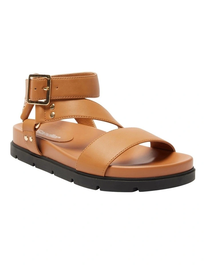 Cancun Sandals in Camel