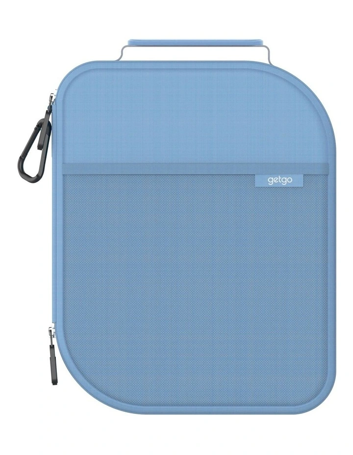 GetGo Insulated Lunch Bag With Pocket in Blue