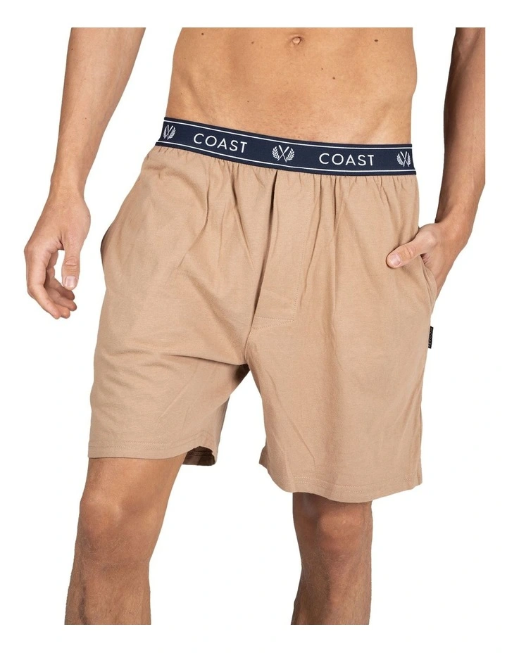 Lounge Knit Shorts in Mocha