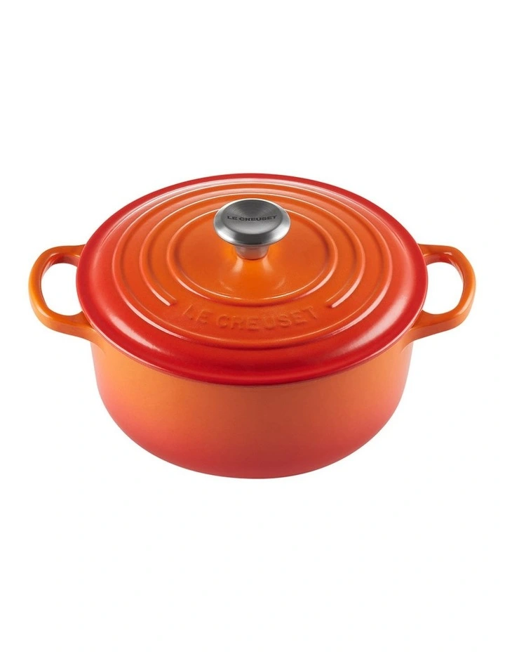 Signature Round Casserole 20cm/2.4Lt in Volcanic
