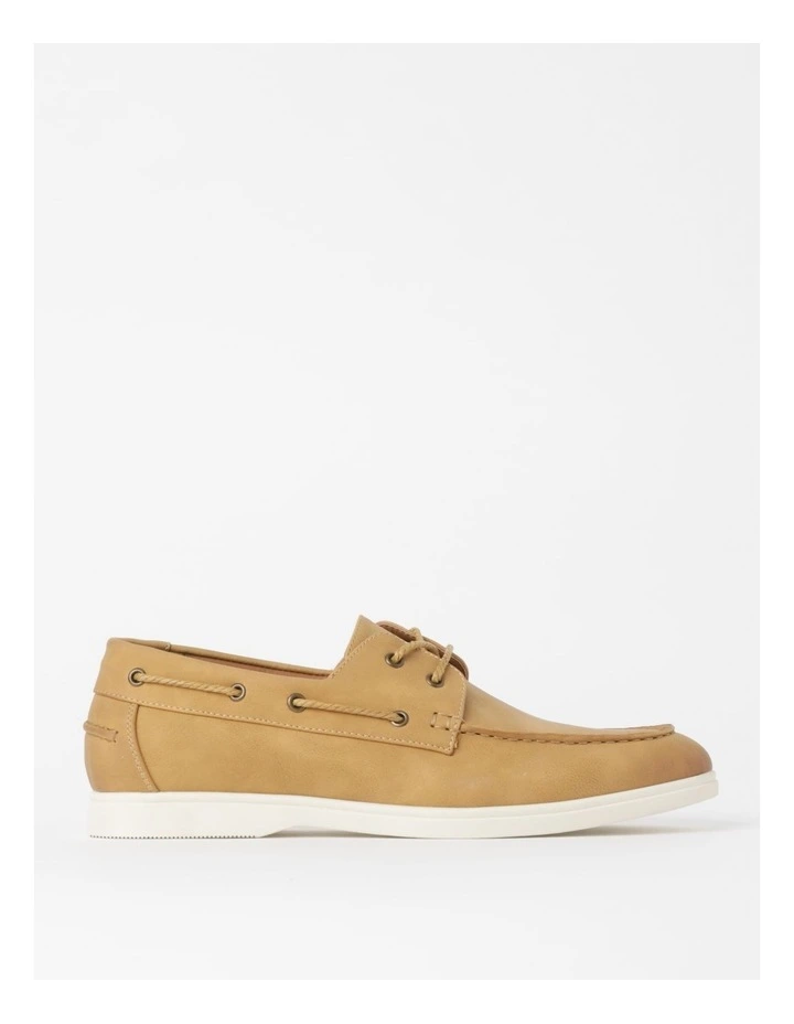 Bram Boat Shoe in Tan