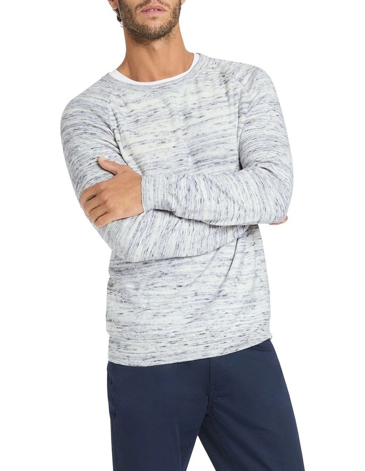 Marlo Crew Neck Knit in White