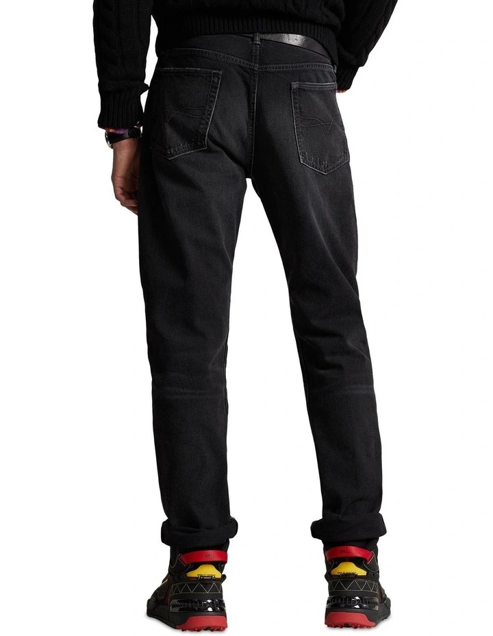 Vintage Classic Fit Jeans in Black