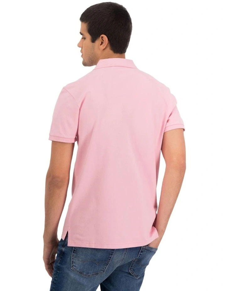 Flex Polo Shirt in Pink