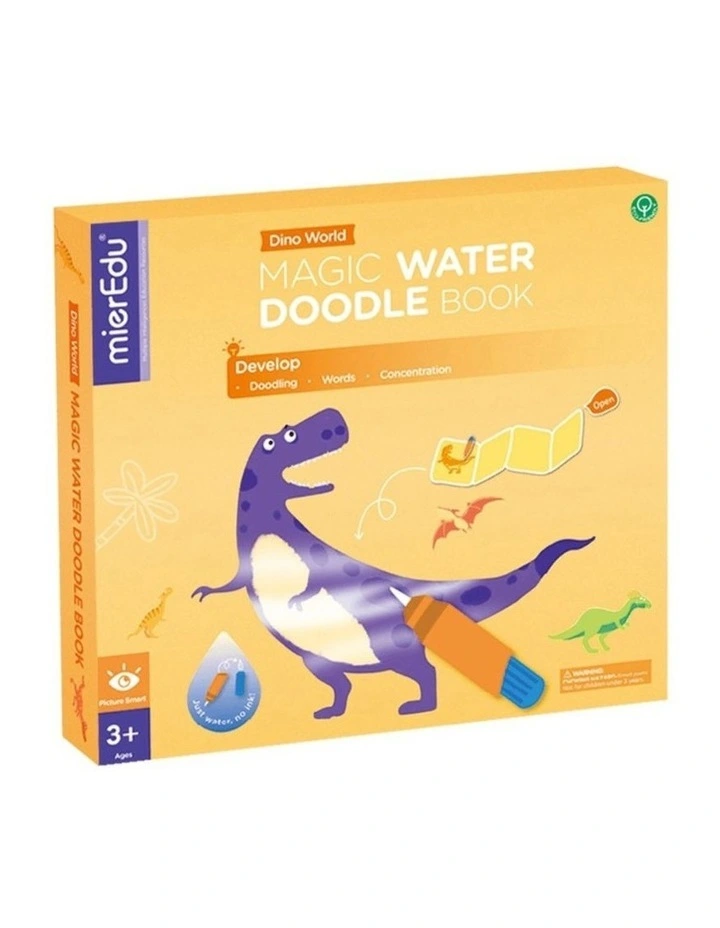 Magic Water Doodle Book Dino World
