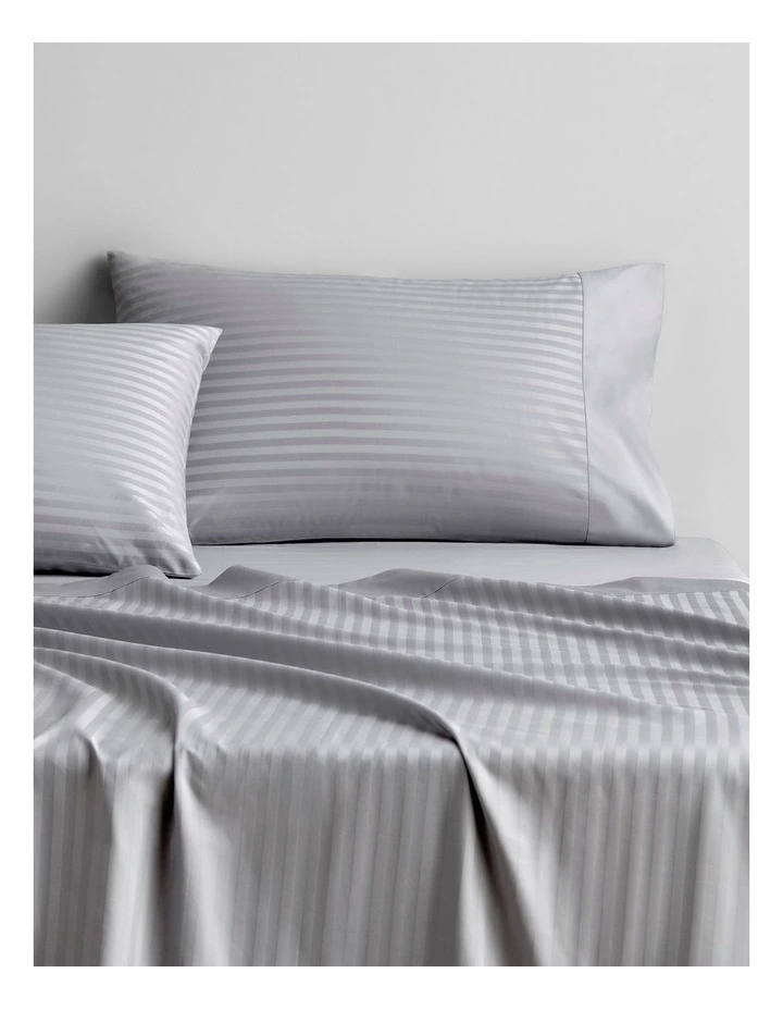 1200TC Millennia Fitted Sheet in Storm