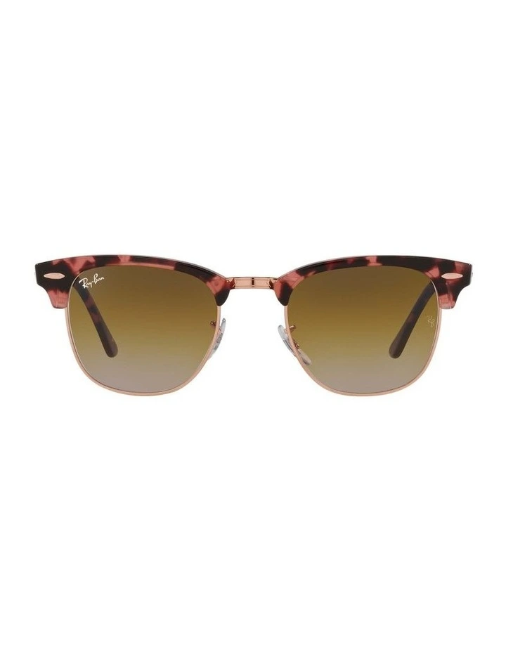 Clubmaster Fleck Pink RB3016 Sunglasses