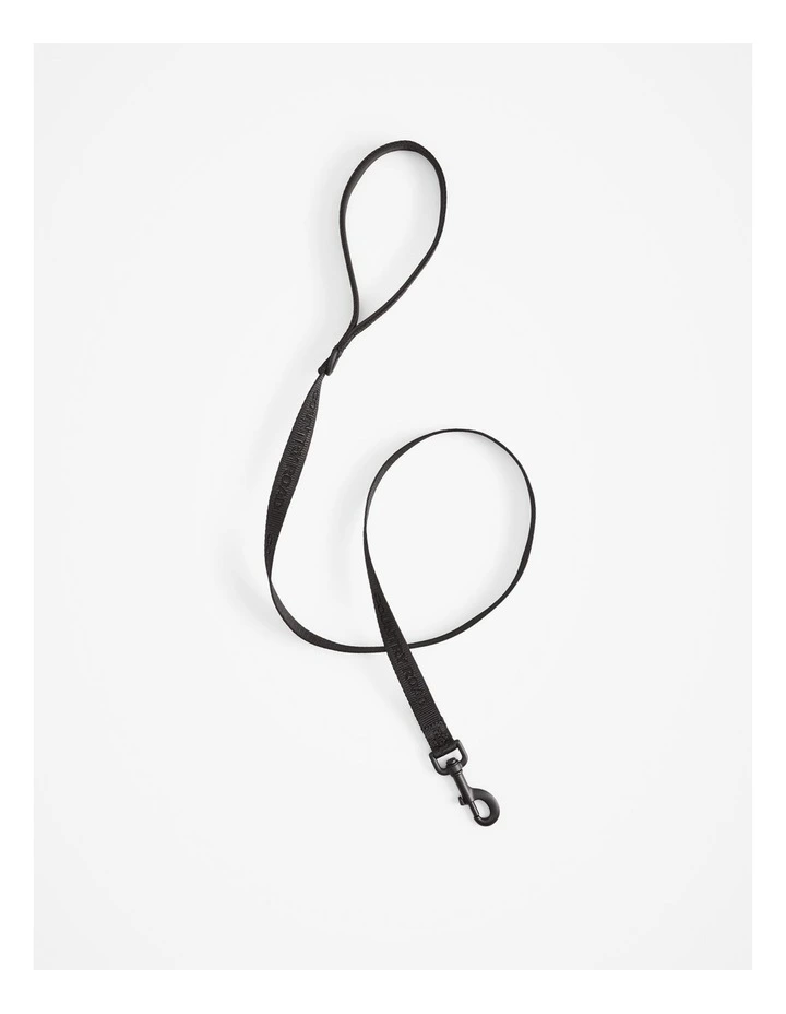 Recycled Polyester Blend Piper Lead in Black