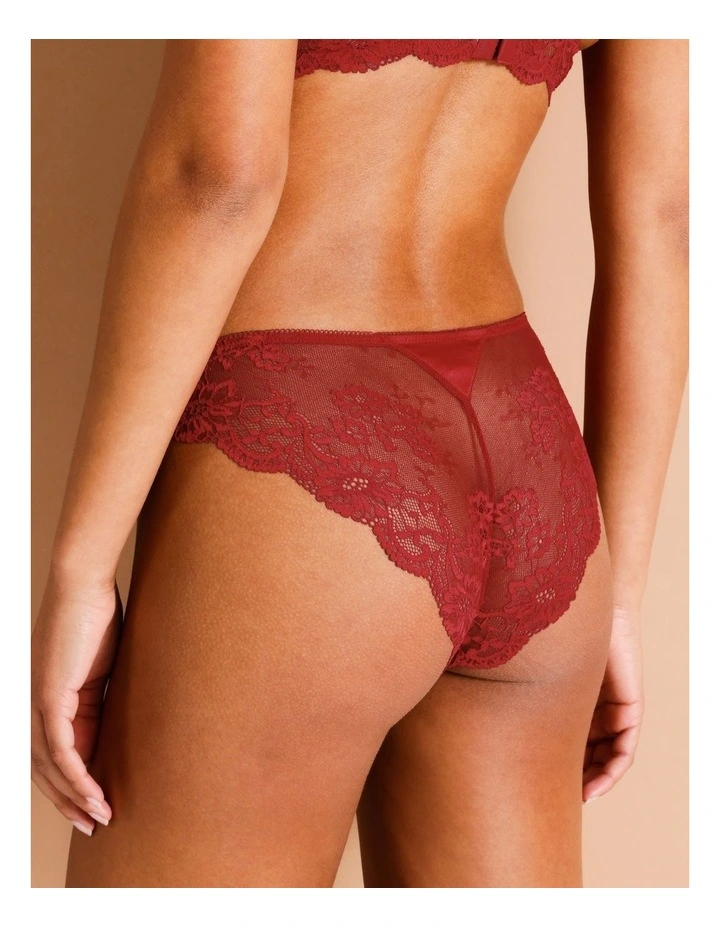 Rhode Bikini in Deep Red