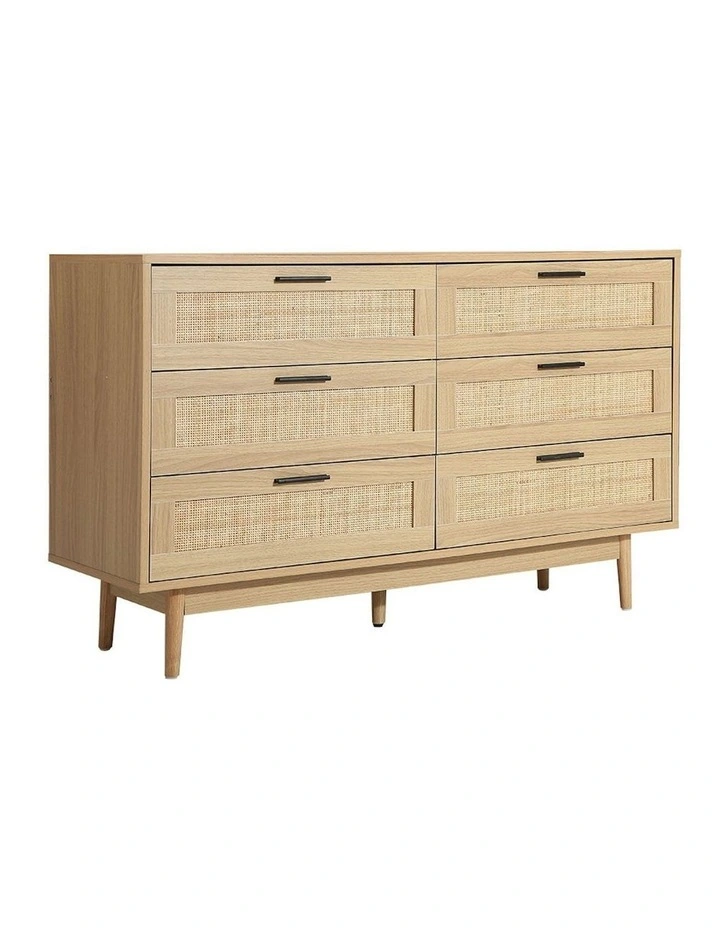 6 Chest of Drawers in Brown