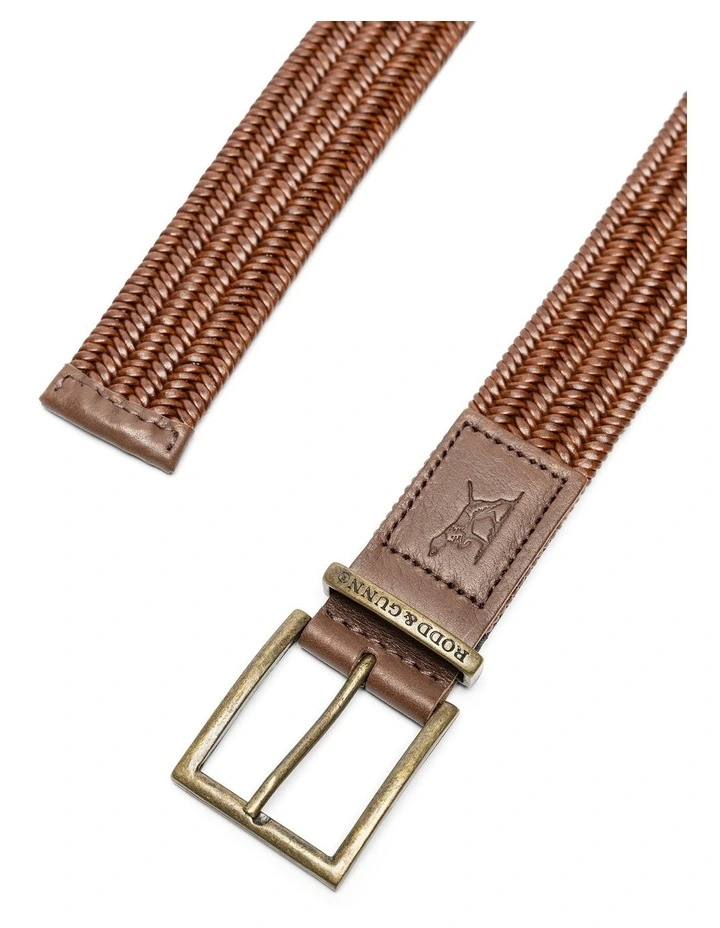 Stirling Stretch Belt in Cognac