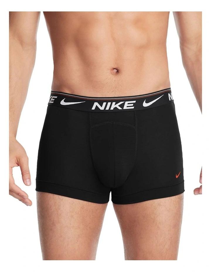 Micro Trek Trunks 3 Pack in Black