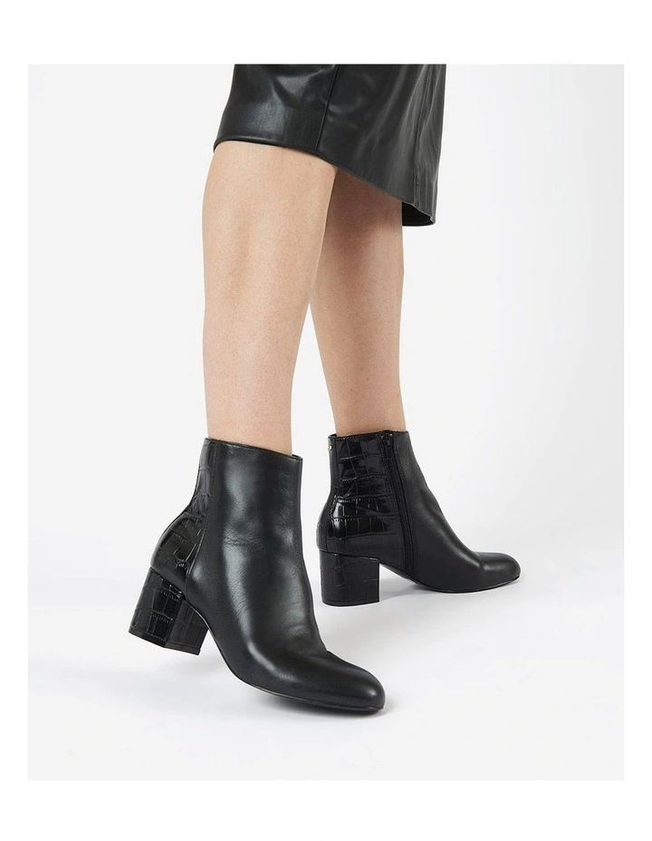 Oleah Ankle Boot in Black
