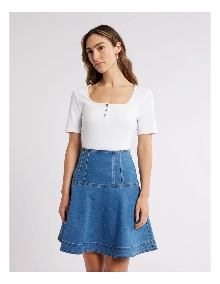 Sandy Top in Ivory