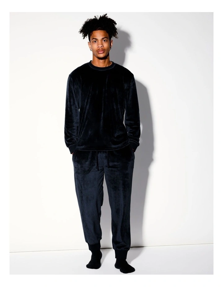 Cozy Knit Plain Pyjama Set