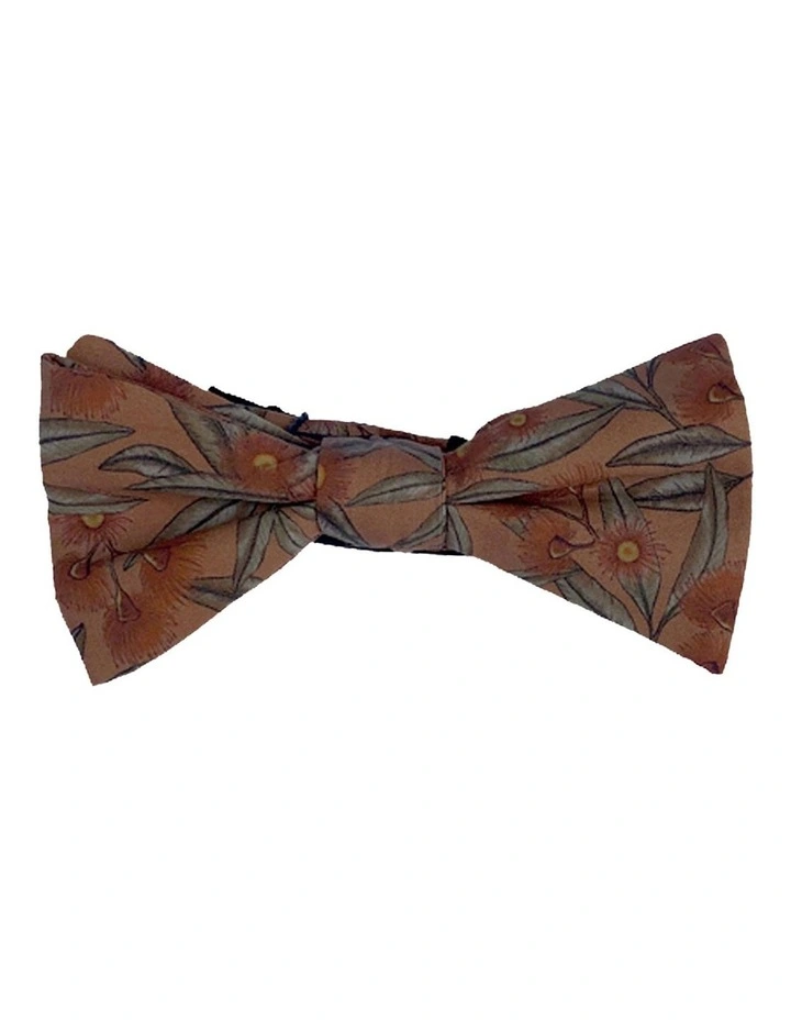Flowering Gum Bow Tie in Terracotta
