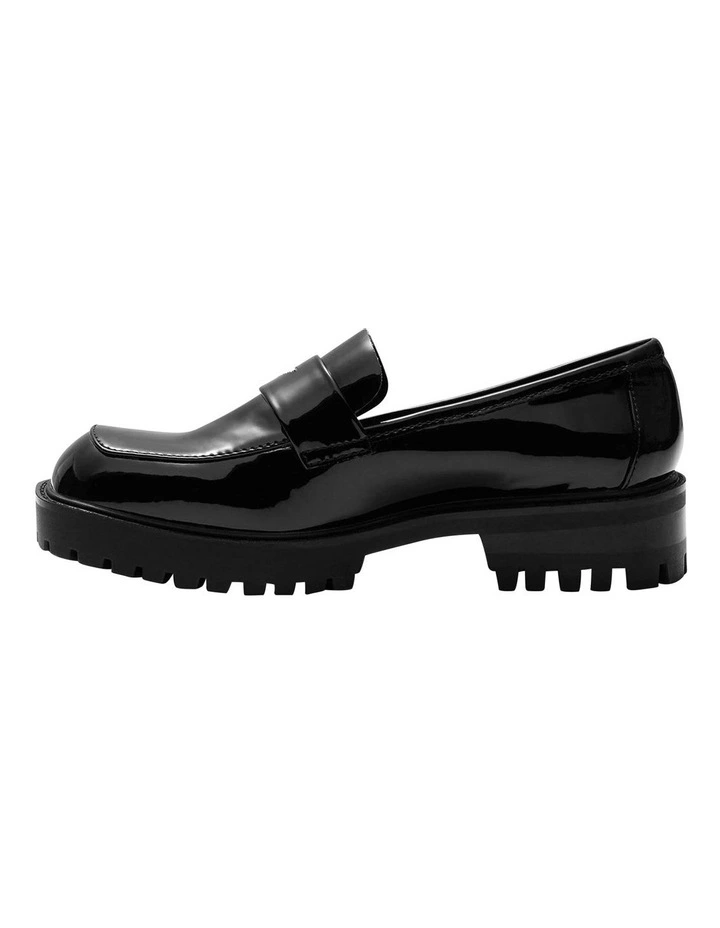 Sawyer Shoes In Hi Shine Flat Black