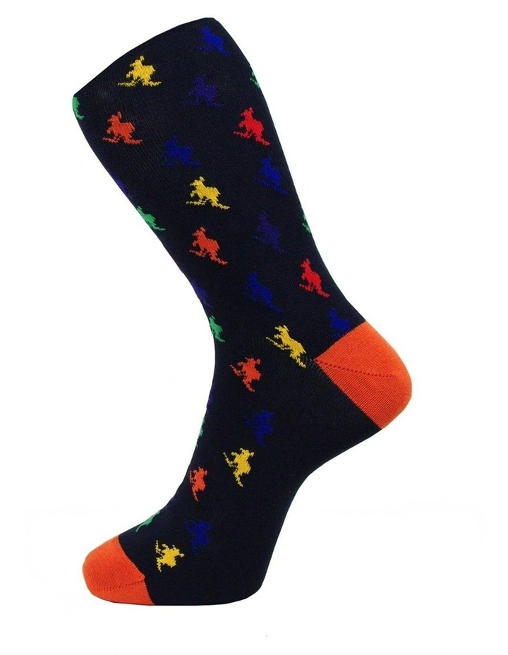 Roo Socks Navy
