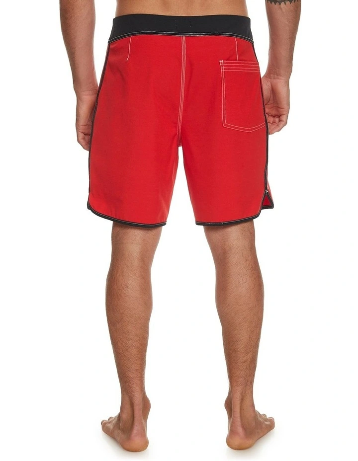 Original Scallop Boardshorts in Red