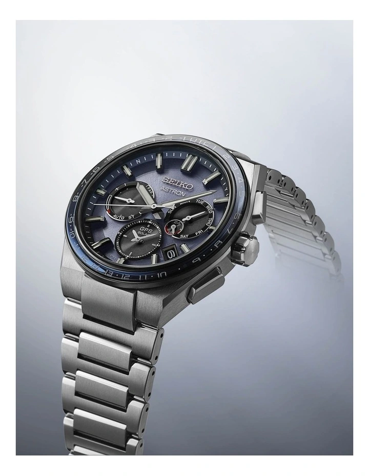 Astron SSH109J Titanium Watch in Silver