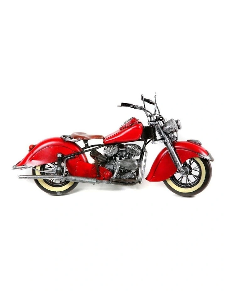 1948 Chief Motorcycle 41cm in Red