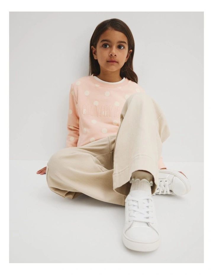Heritage Sweat Top in Multi Spot