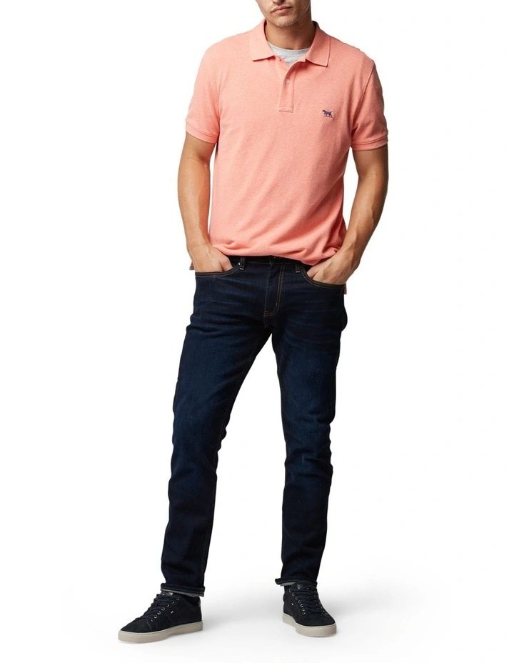 The Gunn Polo in Salmon