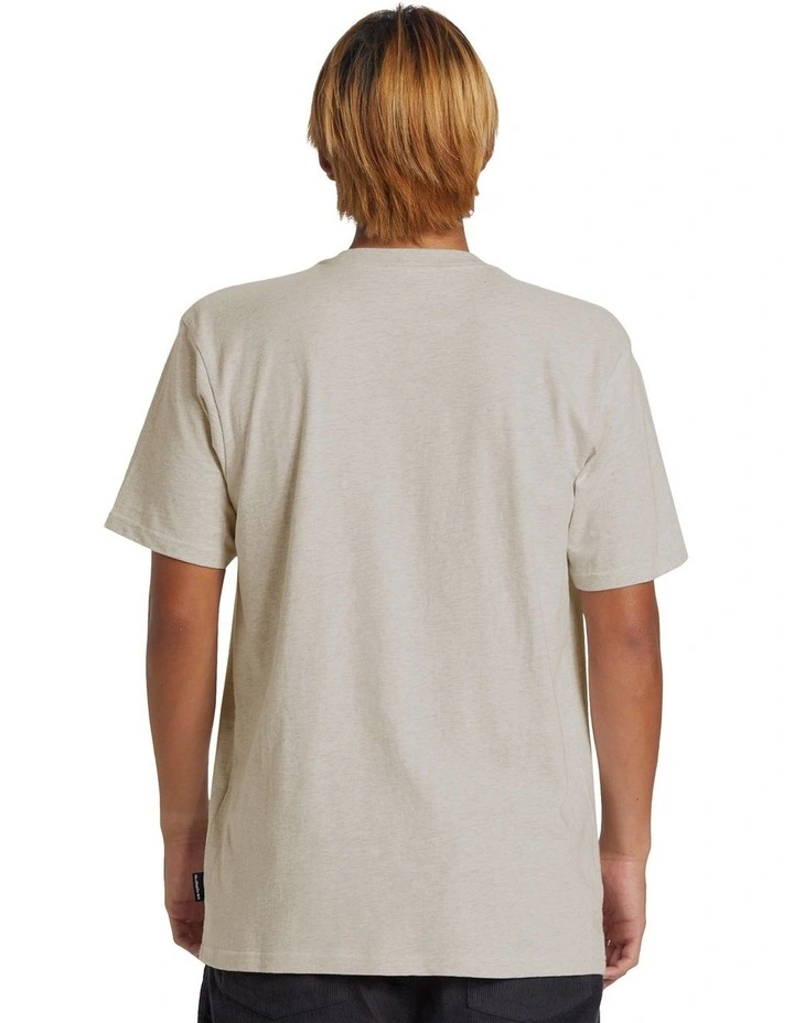 Saltwater Pocket T-shirt in Snow Heather