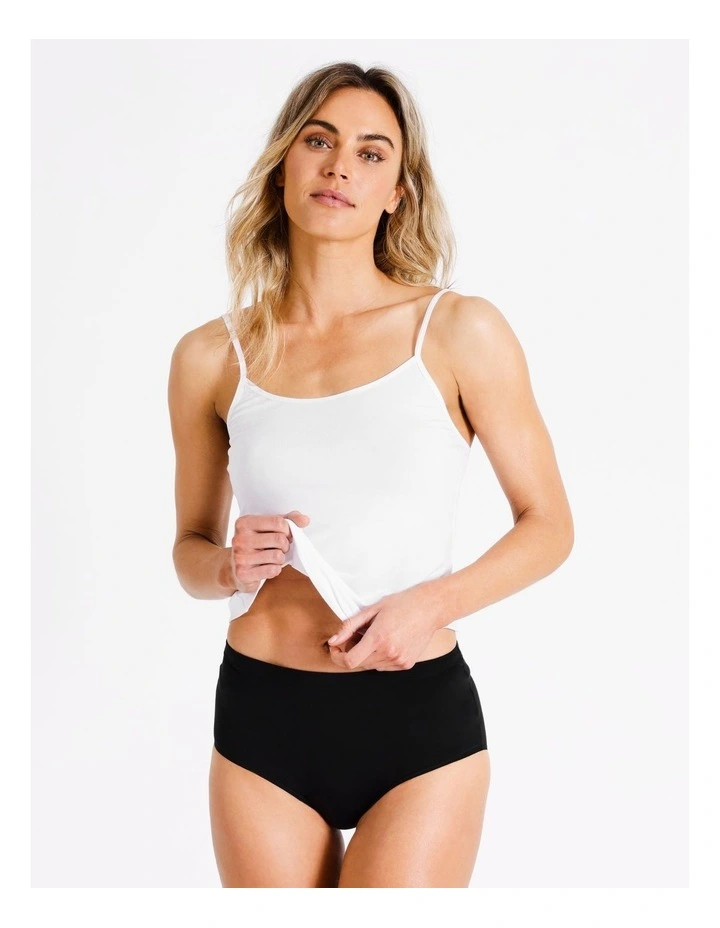 Organic Cotton Bikini in Black