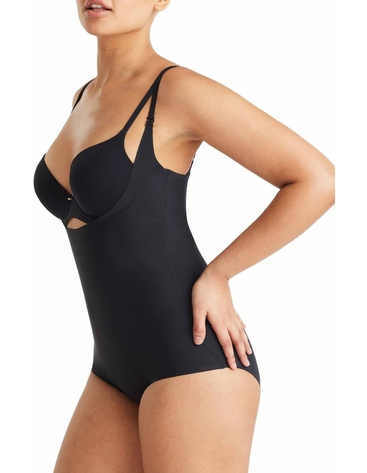 Revive Smooth Underbust Bodysuit in Black