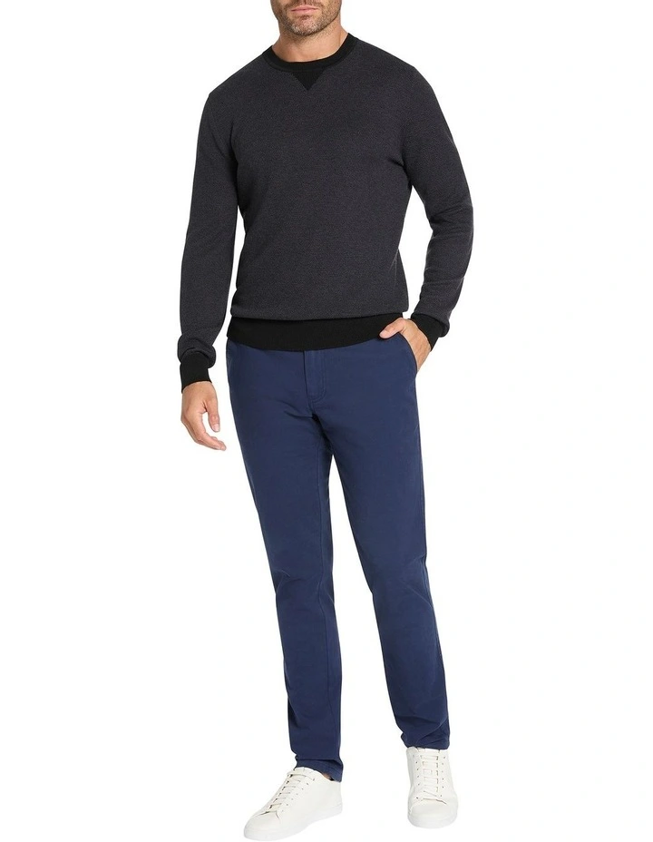 Kai Crew Neck Knit in Grey