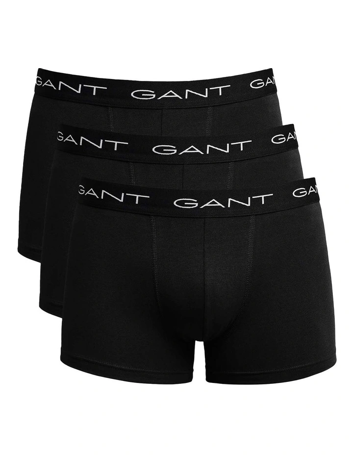 Trunks Black 3-Pack