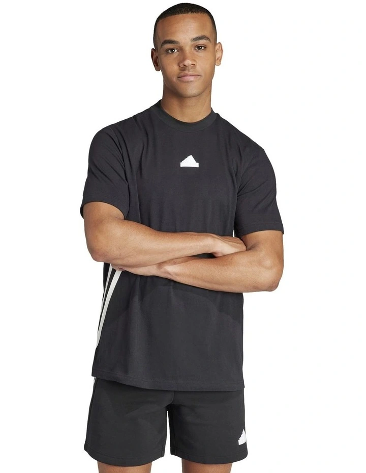 Future Icons 3-Stripes T-Shirt in Black