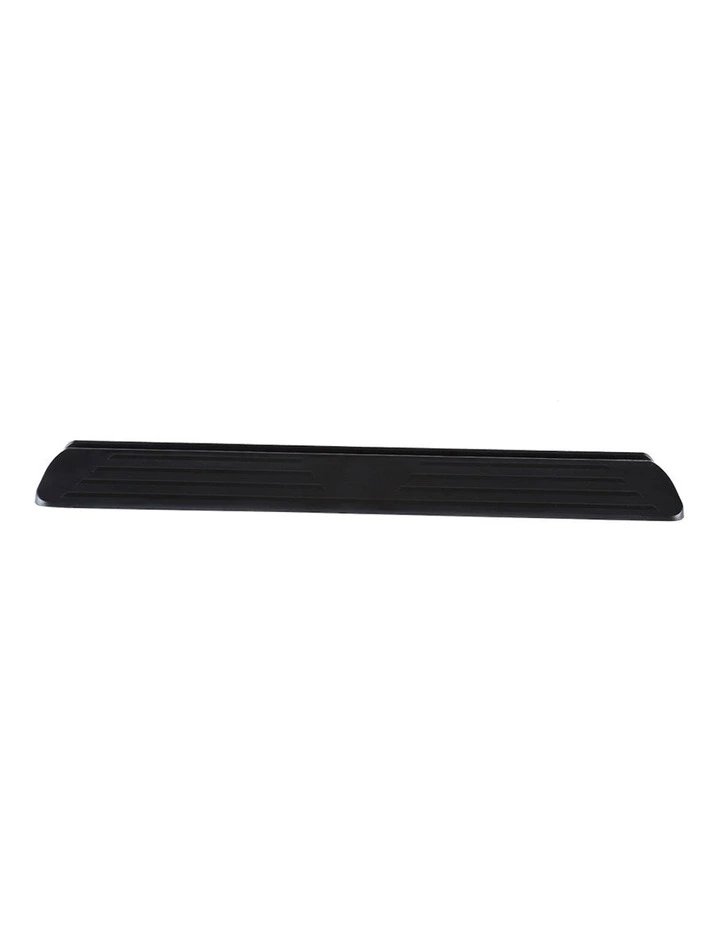 Baby Safety Gate and Pet Barrier Adjustable Door Support Ramp in Black