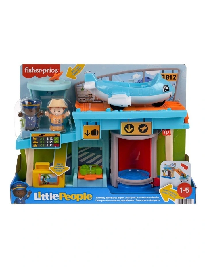 Little People Everyday Adventures Airport Toddler Playset