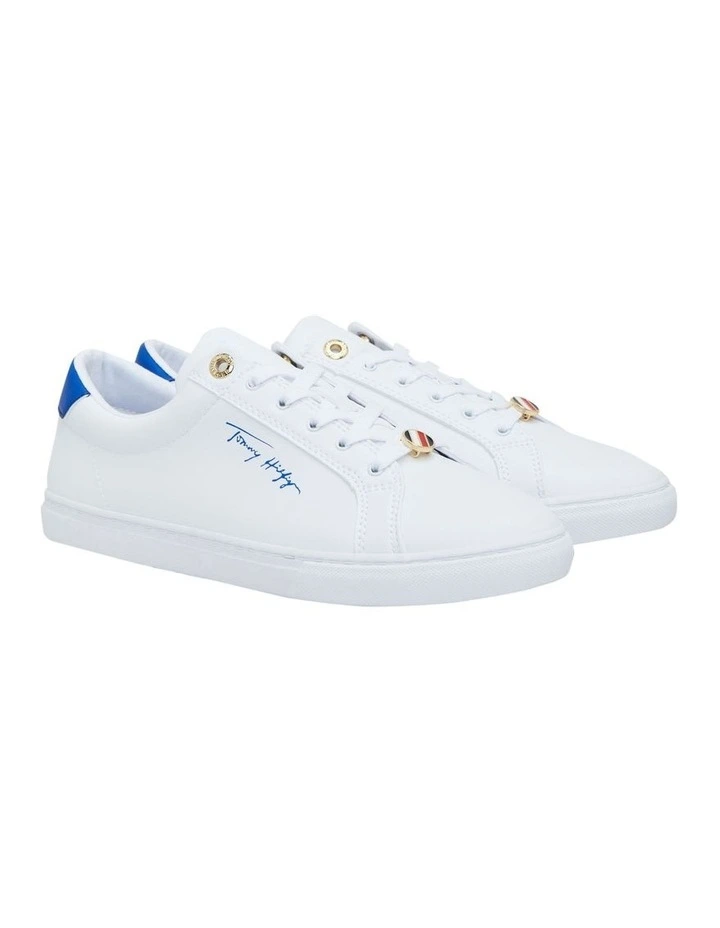 Hilfiger Court Sneaker in White