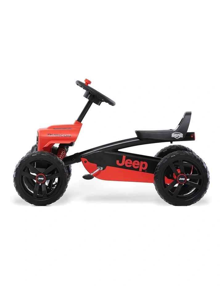 Jeep Rubicon Buzzy Pedal Go Kart Ride on (2-5Years) in Red