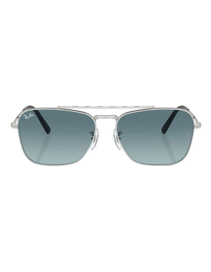 New Caravan Sunglasses in Silver