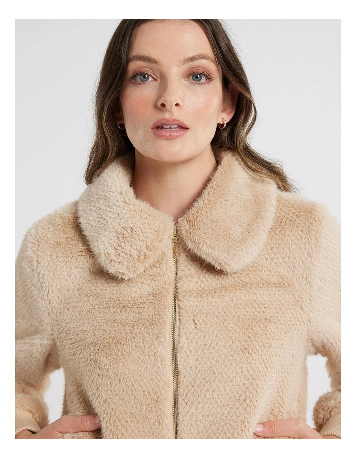 Teddy Jacket in Oatmeal
