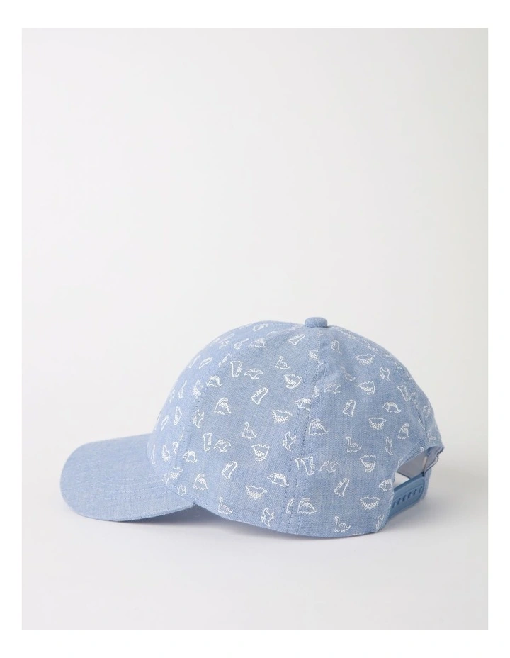Dino Cap in Light Blue