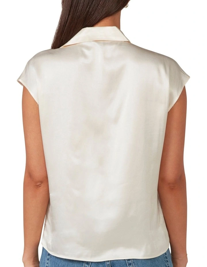 Anglaise Top in French Cream
