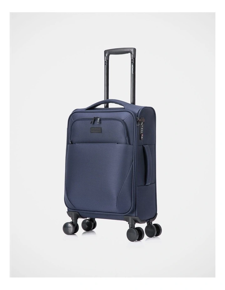 Pro Flex 55cm Soft Side suitcase in Navy EL6335SN