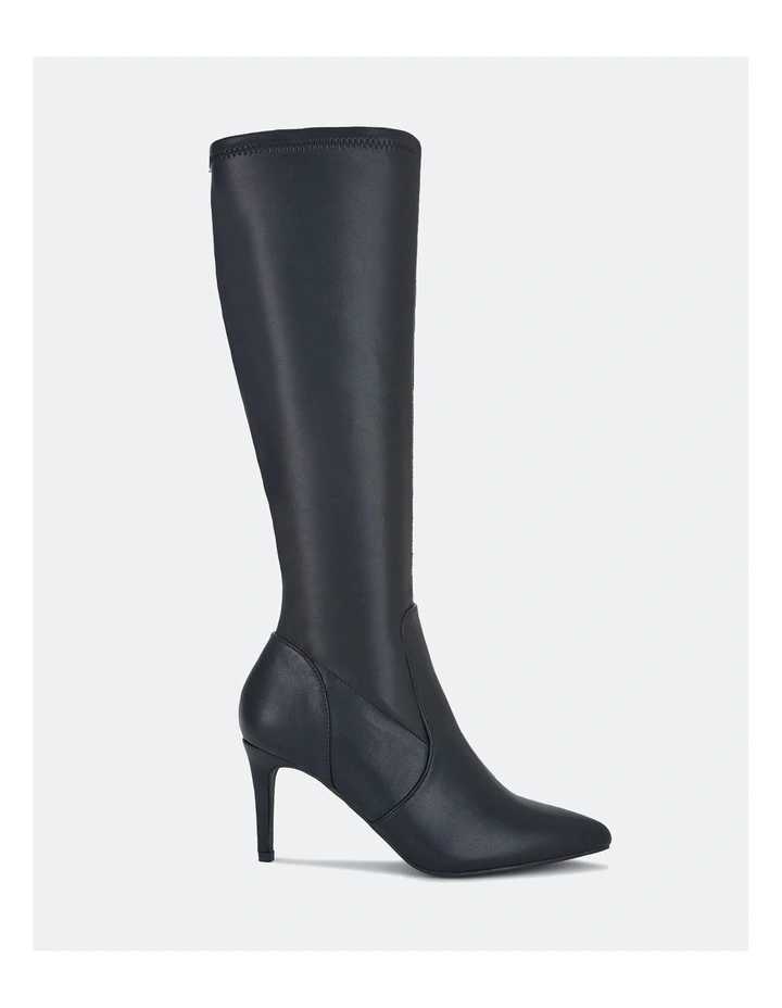 Orleans Boots in Black Smooth