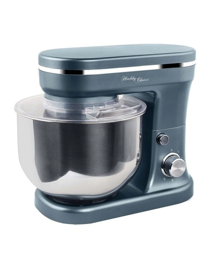 1200W Mix Master Kitchen Stand 5L with Whisk & Beater in Dark blue