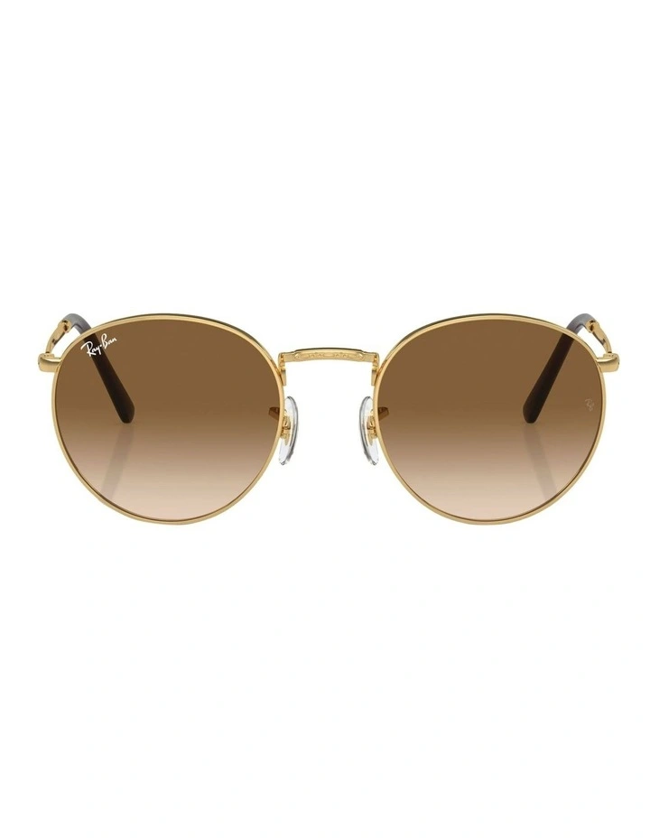 New Round Sunglasses in Gold