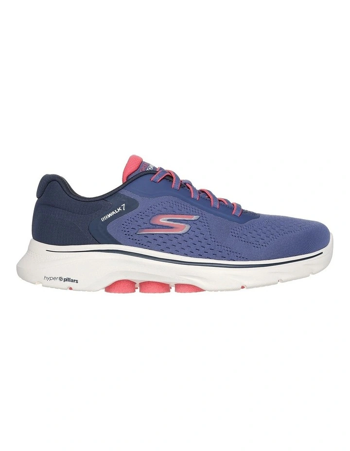 Go Walk 7 Cosmic Waves Sneakers in Navy