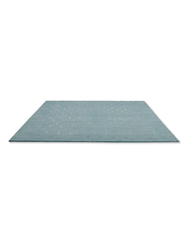 Gio Mineral Rug 039108 in Blue