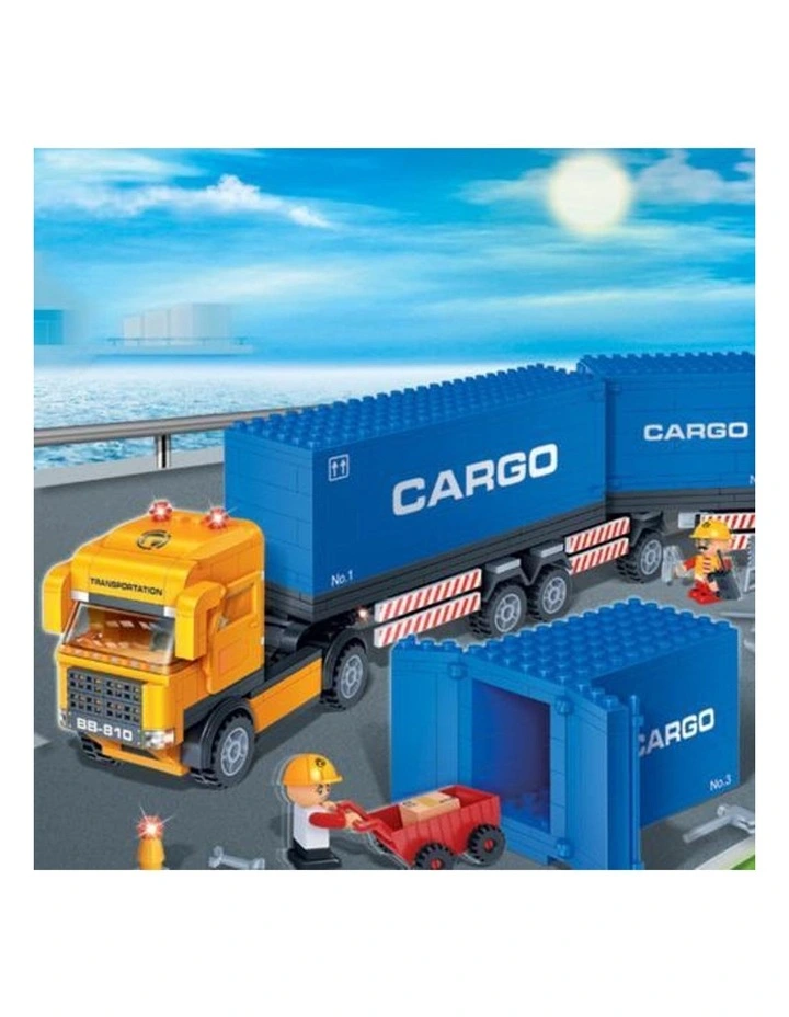 City Transport Cargo Truck 8763