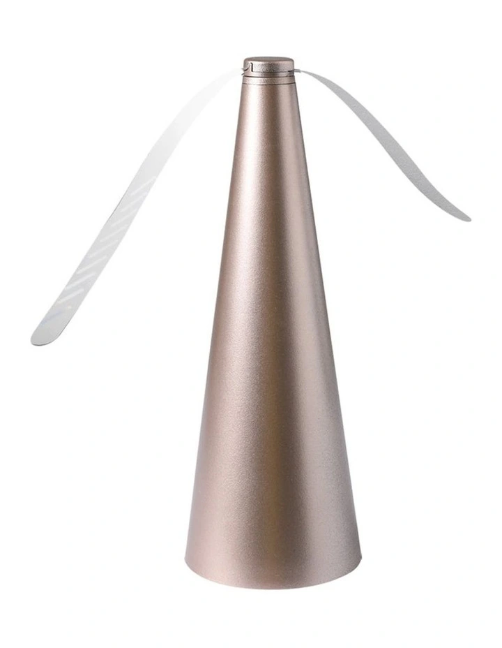 Fly Repellent Fan in Rose Gold